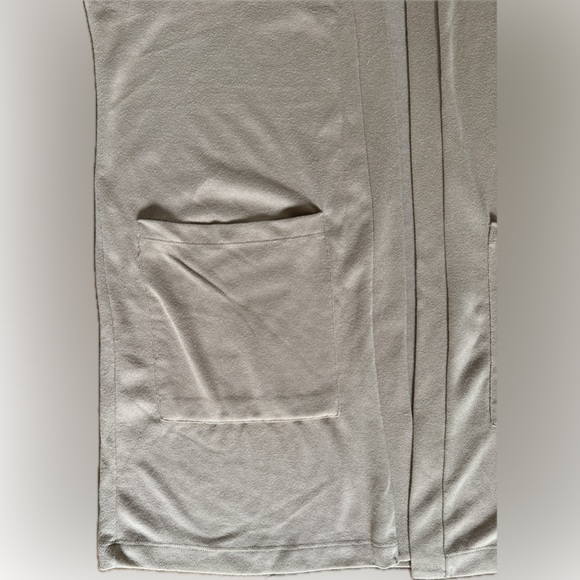 Sanctuary Nordstroms long beige cardigan open front simple everyday size small - Picture 6 of 7
